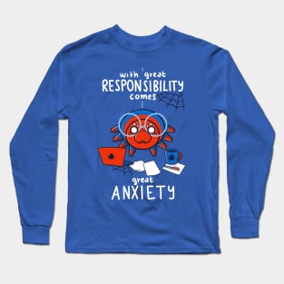 Anxious Spider Long Sleeve T-Shirt